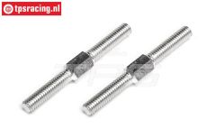 FG1213/11 Alu-Instelstang M4 L/R-L42 mm, 2 St.