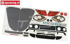 FG2083/01 Stickers Porsche Carrera GT, Set