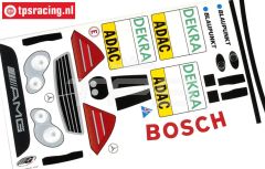FG7243/01 Stickers Mercedes C-Klasse DTM, set