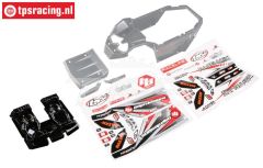 LOS250035 LOSI SR Rey Kap Transparant, set