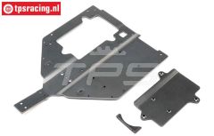 LOS251061 Chassis-Motor Cover SBR, Set