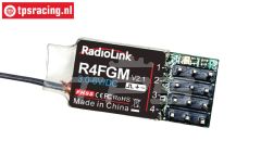 RADIOLINK R4FGM V2.1 2.4 Gig.MINI ontvanger, 1 st.