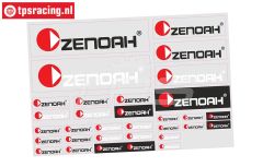 ZN8000 Powered by Zenoah Stickers, 1 st.