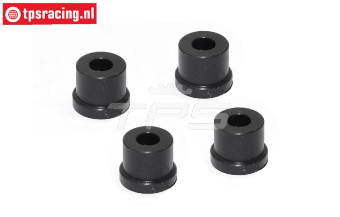 FG66291/09 Teflon Schokdemper bus Ø4,1-Ø9,0 mm, 4 St.