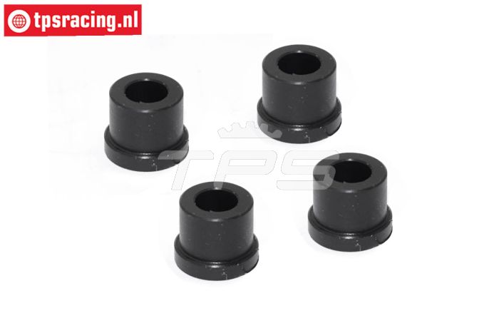 FG66291/10 Teflon Schokdemper bus Ø5,1-Ø9,0 mm, 4 St.