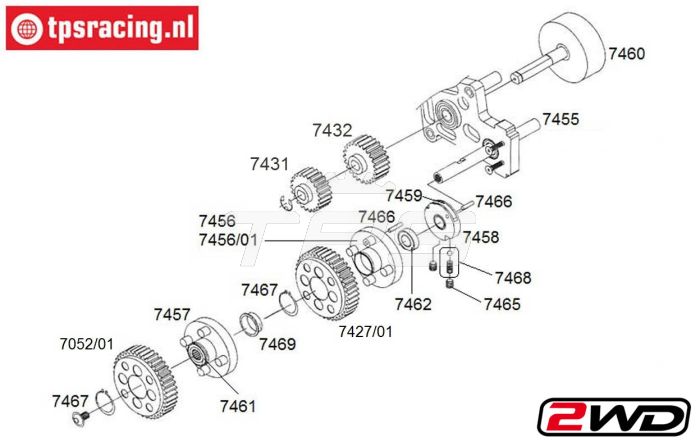 Bouwtekening FG 2 Versnelling FG7450