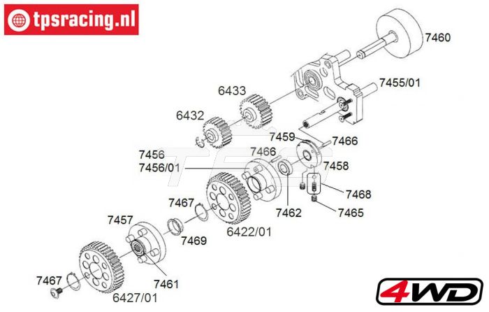 Bouwtekening FG 2 Versnelling FG7453