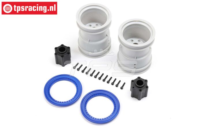 LOS-1815 LOSI LMT 2.0 Monster Truck velg blauw, 2 st.