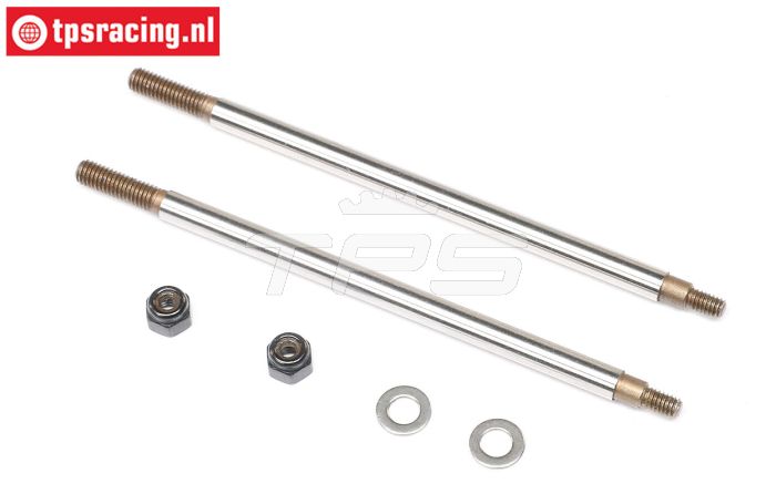 LOS-1833 LOSI LMT 2.0 Schokd. stang L72 mm, 2 st.