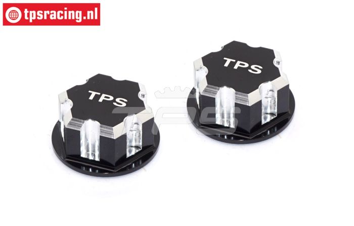 TPS0292/08 Wielmnoer Zwart 24 mm, 2 St.