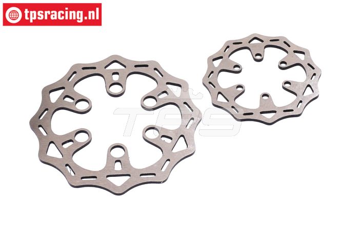 Pro-Line Euro Stijl stalen Remschijf voor/achter voor de LOSI MX en SM modellen PRO642000