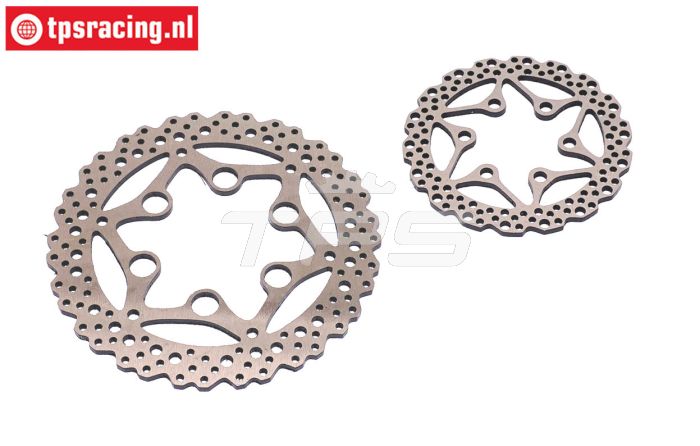 Pro-Line YZ Stijl stalen Remschijven set voor/achter voor de LOSI Promot MX en SM modellen PRO642100