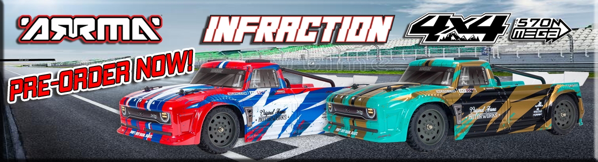 ARRMA INFRACTION 570 MEGA
