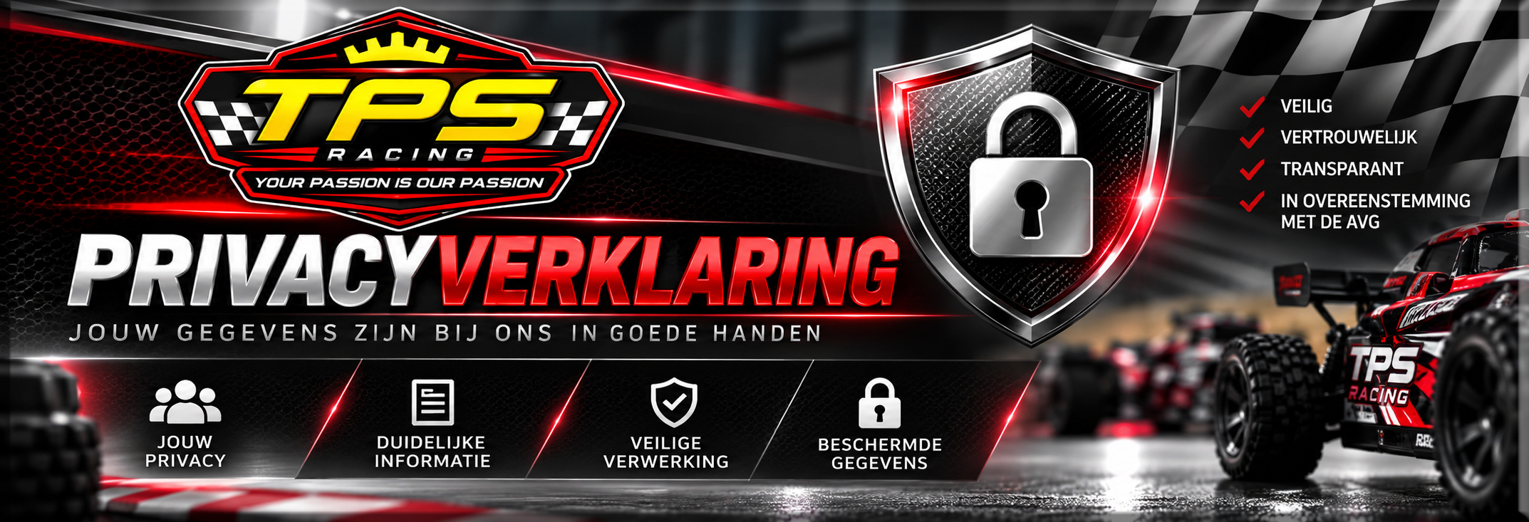 TPS Racing winkel en magazijn – RC-shop met deskundig advies en grote voorraad